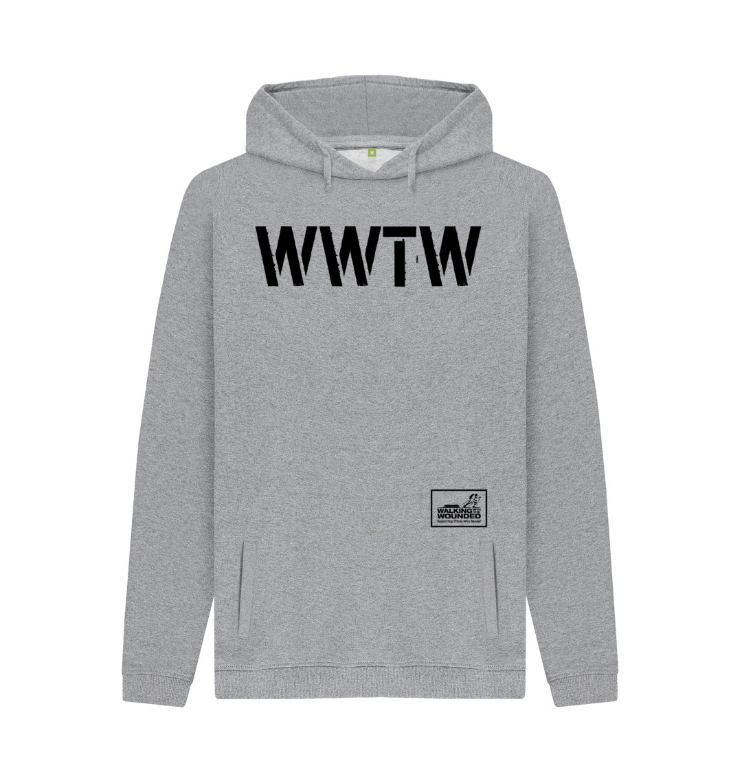 Light Heather Printed Hoody