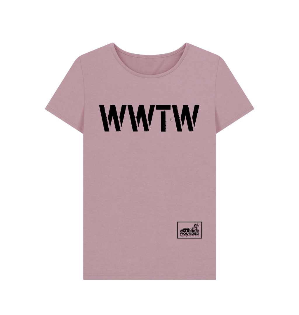 Mauve Printed T-shirt