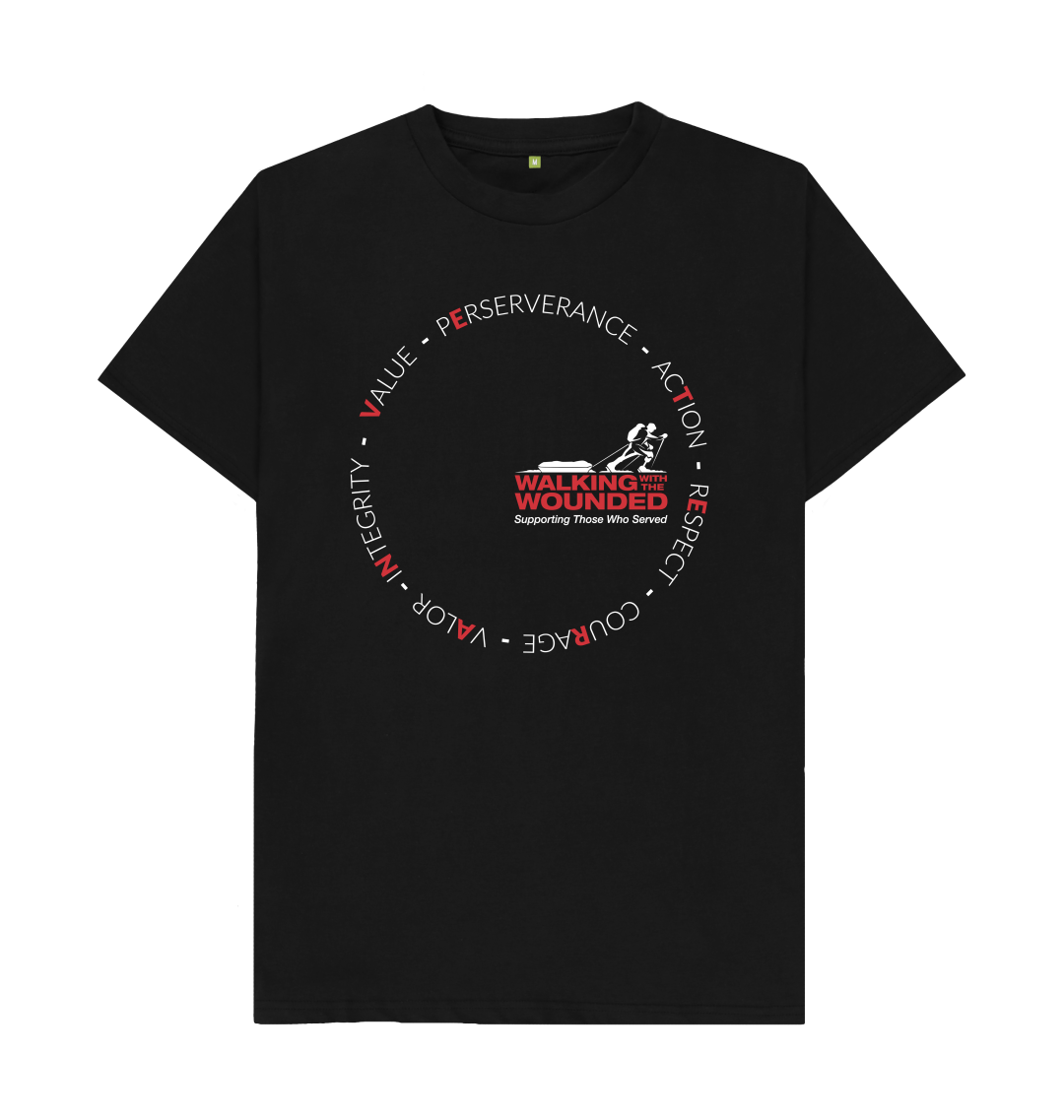 Black Printed T-shirt