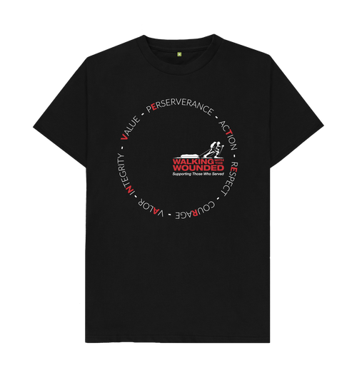 Black Printed T-shirt