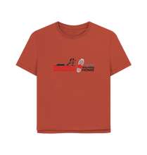 Load image into Gallery viewer, Rust Walking Home Women&#39;s T-Shirt
