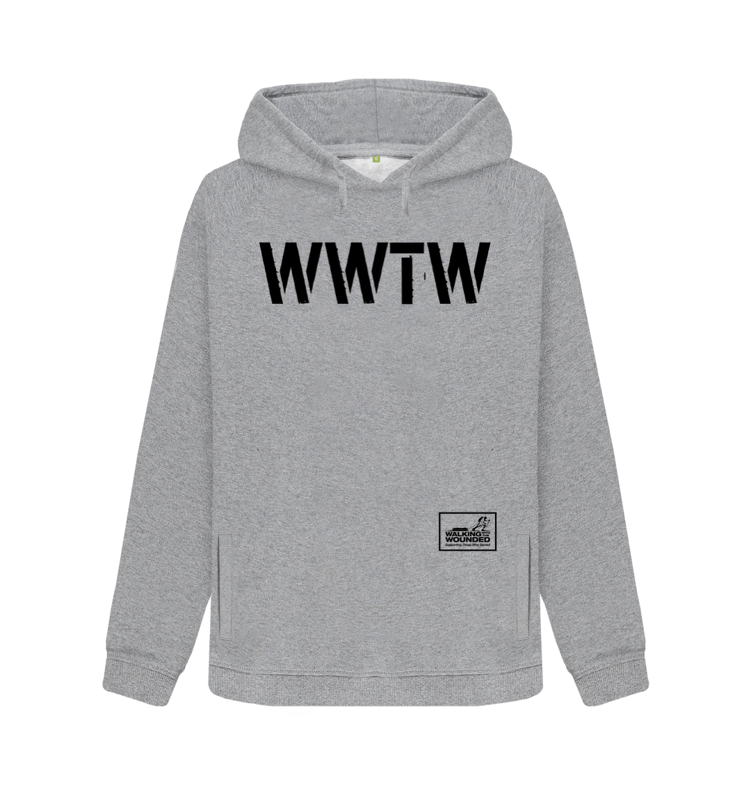 Light Heather Printed Hoody