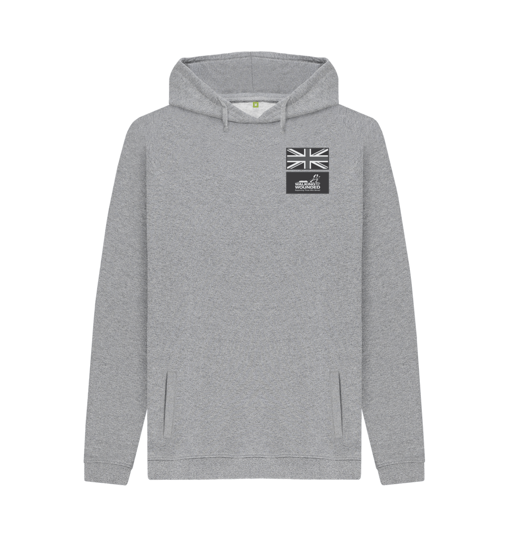 Light Heather Printed Hoody