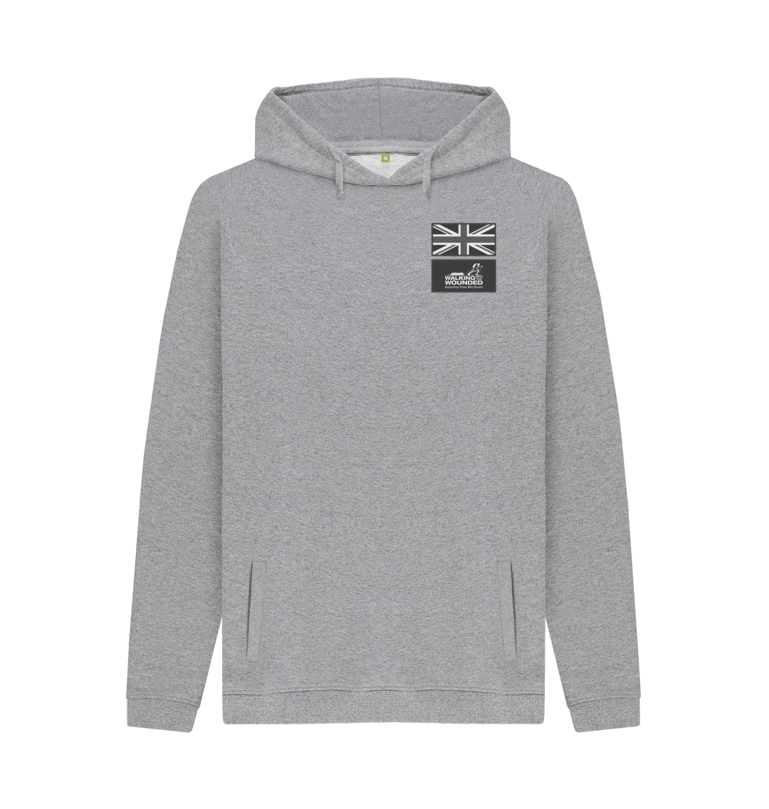 Light Heather Printed Hoody