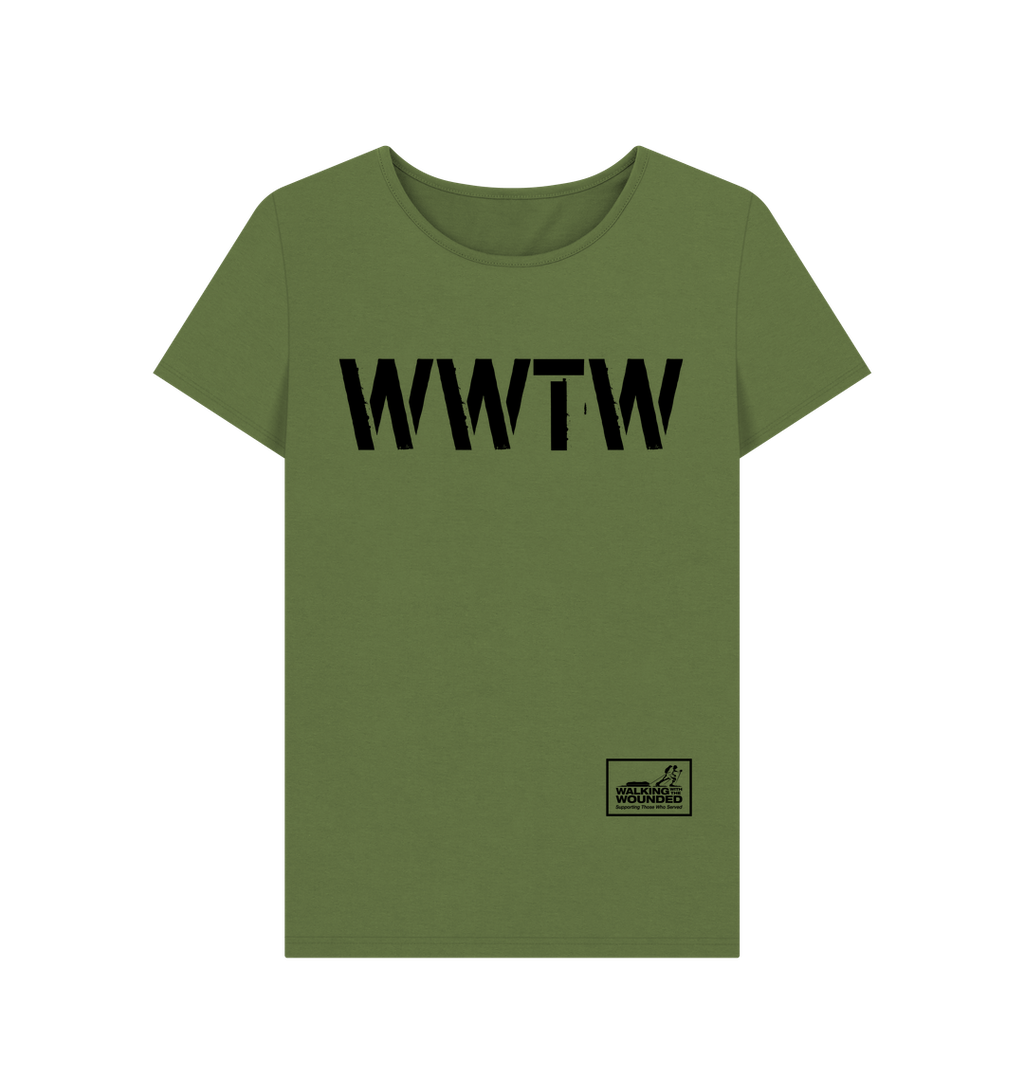 Khaki Printed T-shirt