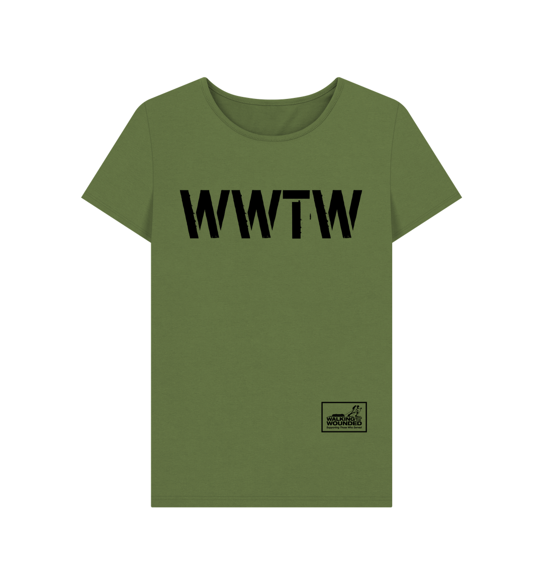Khaki Printed T-shirt