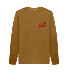 Brown Longest Day 80 Men's Sweatshirt