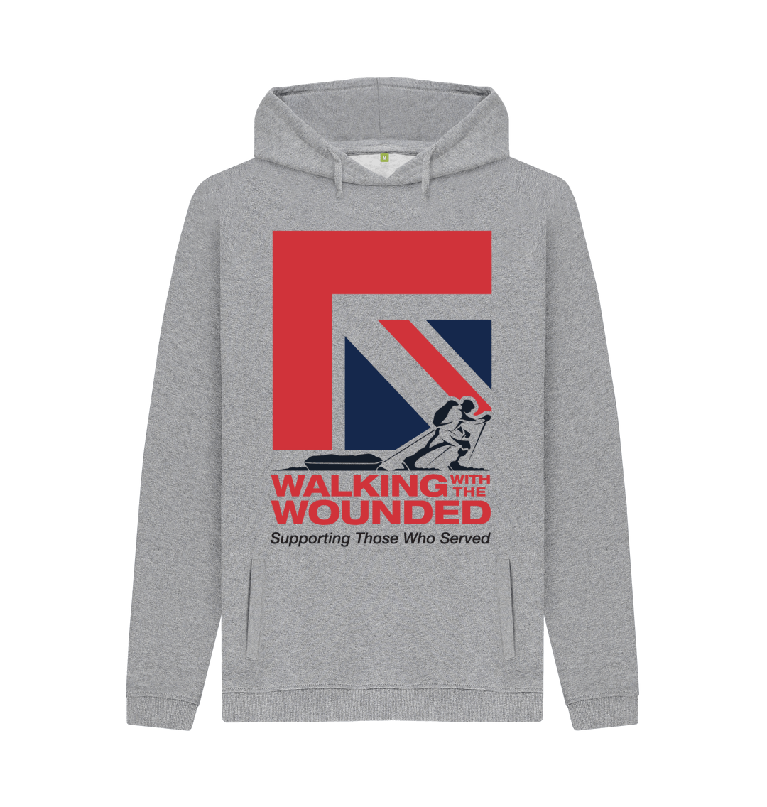Light Heather Printed Hoody