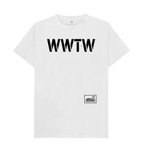 White WWTW Stencil T-shirt