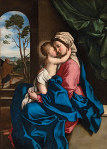 "The Virgin and the Child Embracing" by Salvi - Christmas Card (Pack of 10)