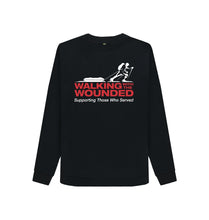 Load image into Gallery viewer, Black WWTW Logo Jumper
