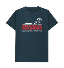 Load image into Gallery viewer, Denim Blue WWTW Logo T-shirt
