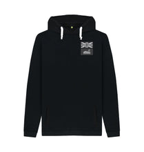 Load image into Gallery viewer, Black Union Jack Patches Hoody
