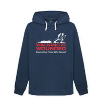 Load image into Gallery viewer, Navy Blue WWTW Logo Hoodie
