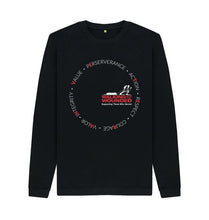 Load image into Gallery viewer, Black Veteran Circle Sweater
