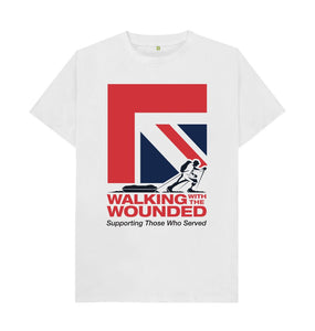 White WWTW Union Jack T-shirt