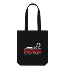Load image into Gallery viewer, Black WWTW Logo Tote Bag
