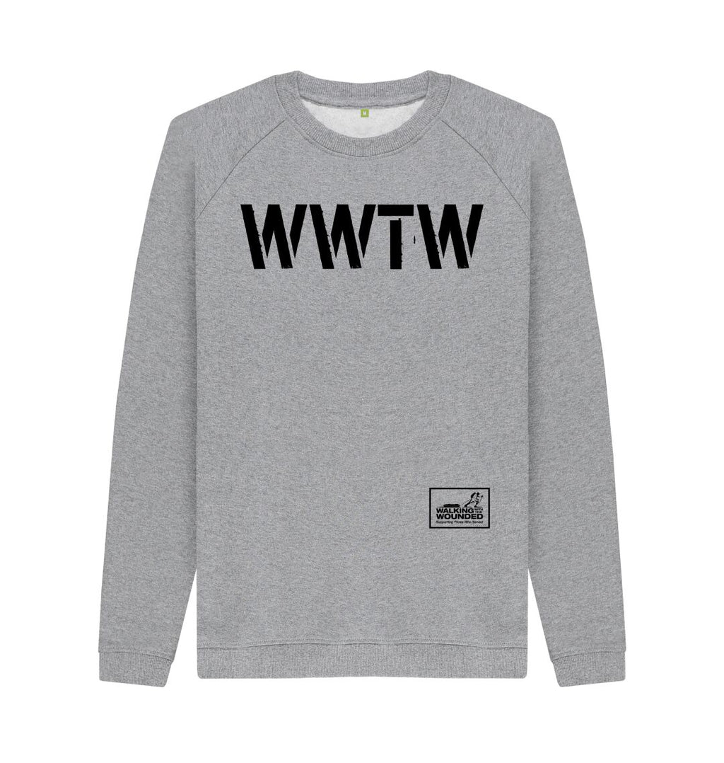 Light Heather WWTW Stencil Sweater