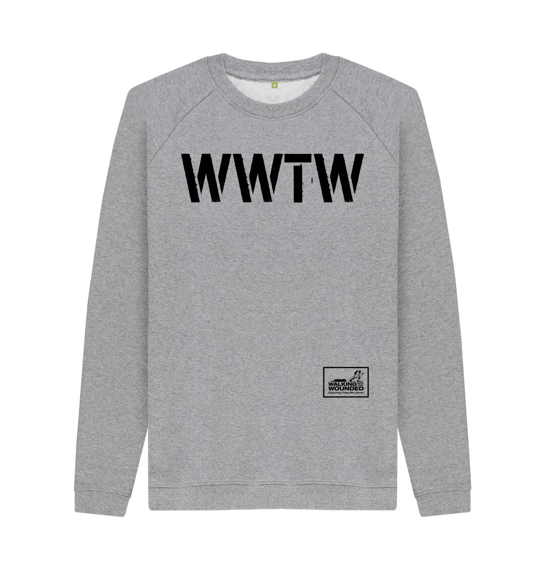 Light Heather WWTW Stencil Sweater