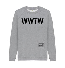 Load image into Gallery viewer, Light Heather WWTW Stencil Sweater
